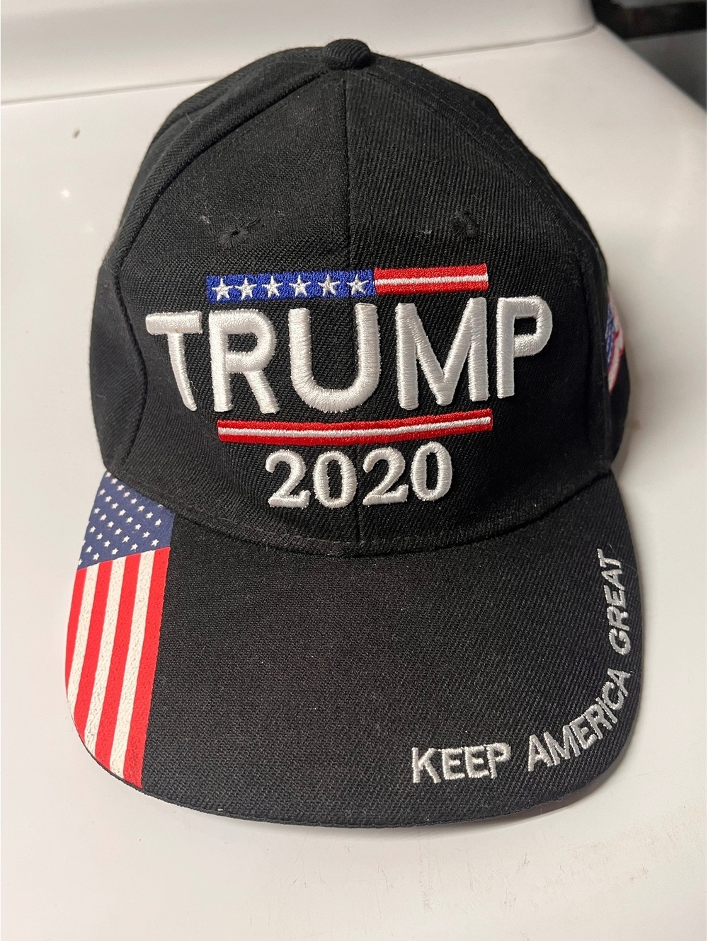 Trump 2020 Keep America Great Black Baseball Cap Hat
